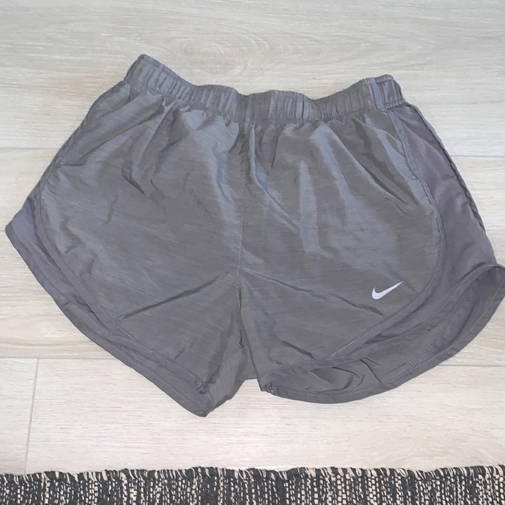 Gray Nike dri fit shorts